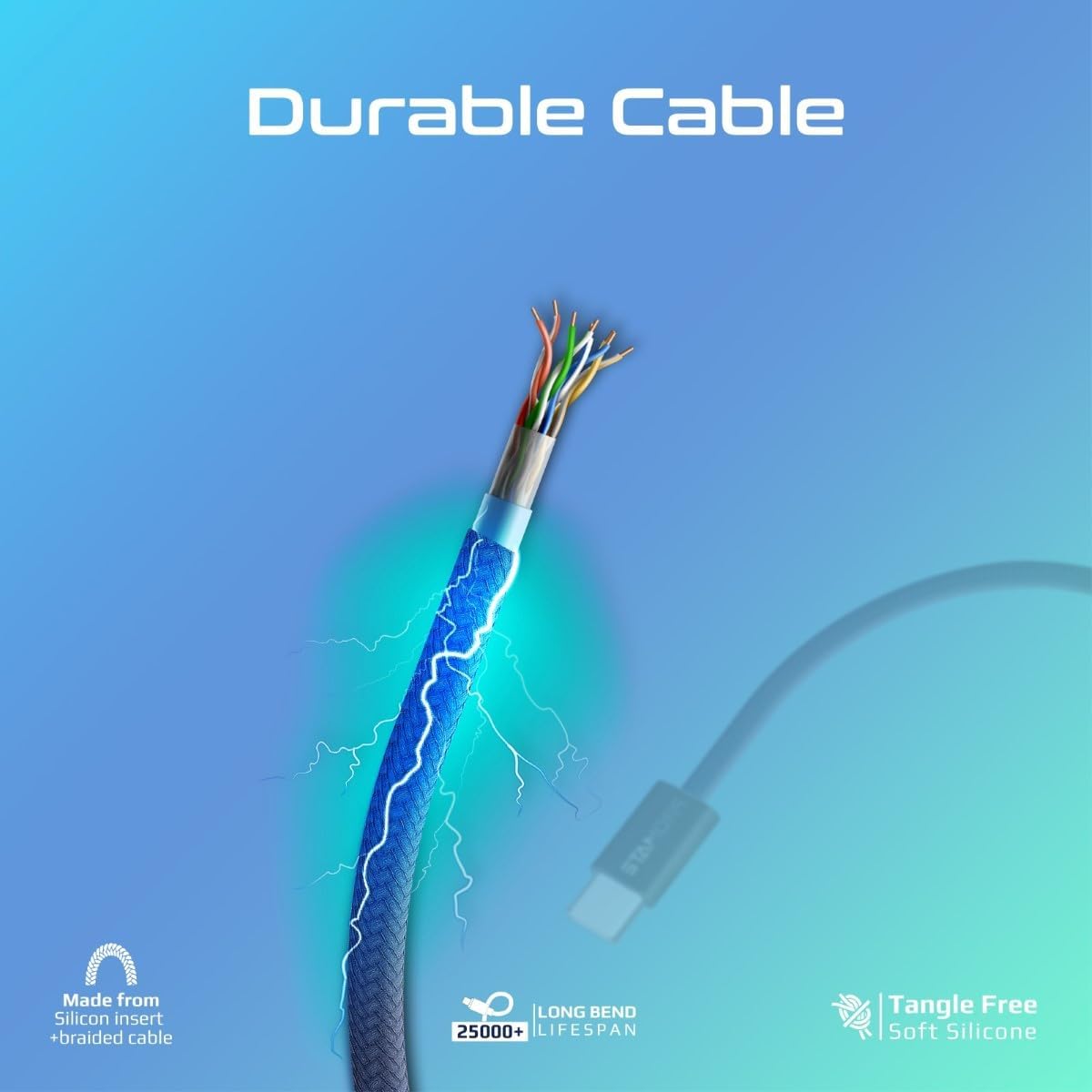 Promate USB - C to USB - C Cable, Premium 60W Power Delivery Fast Charging Cable, 480Mbps Data Sync, 200cm Anti - Tangle Nylon Braided Cord for iPhone 17, Galaxy S25, iPad Air, Dell, ECOLINE - CC200.NAVY - Al Kabayel Discount CentrePromate USB - C to USB - C Cable, Premium 60W Power Delivery Fast Charging Cable, 480Mbps Data Sync, 200cm Anti - Tangle Nylon Braided Cord for iPhone 17, Galaxy S25, iPad Air, Dell, ECOLINE - CC200.NAVYCords & AdaptersPROMATEAl Kabayel Discount Centre