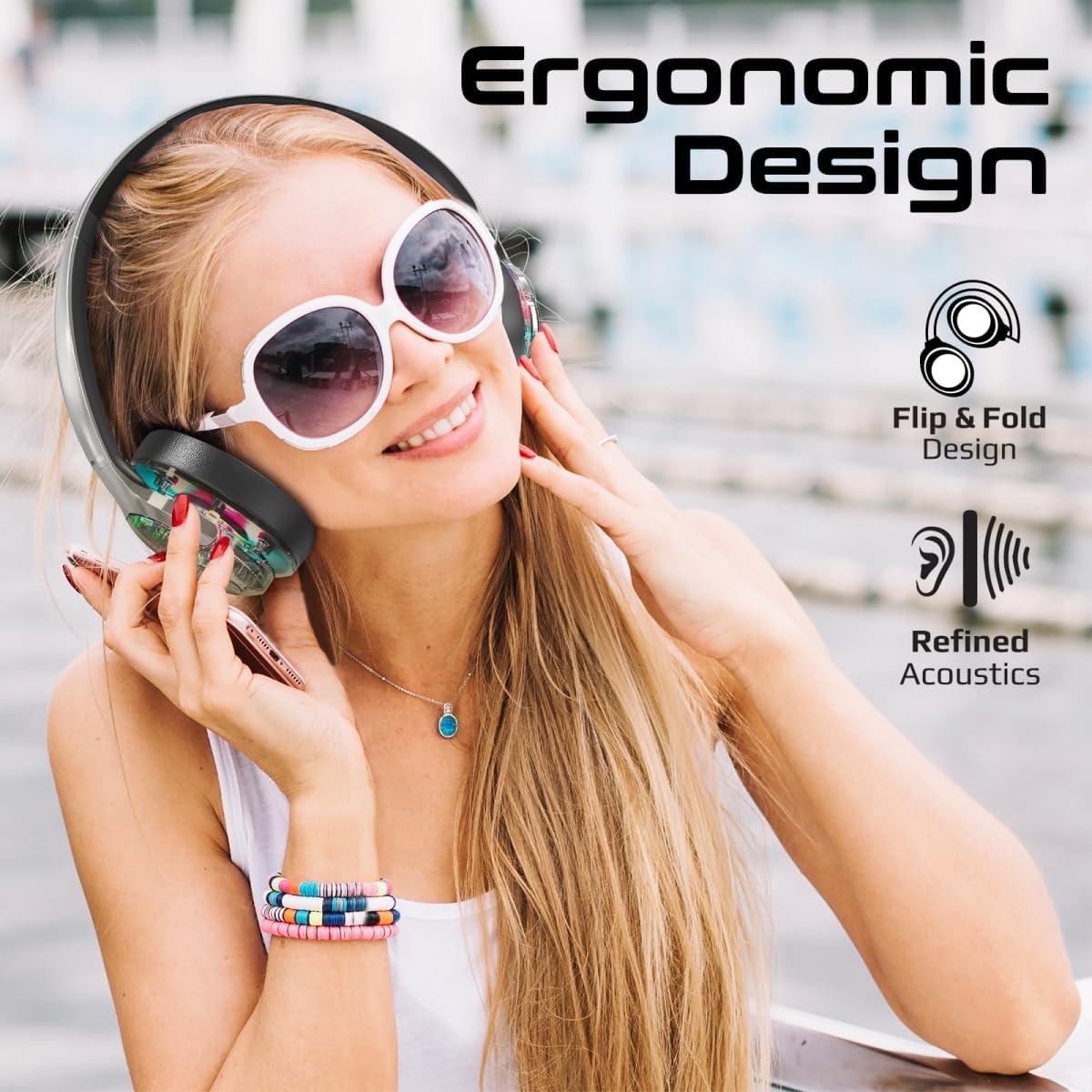 Promate Wireless Headphones, Hi - Fidelity Transparent ANC Bluetooth v5.3 Headset, RGB Lights, Mic, Foldable Design, 40H Playtime, 600mAh Battery, 3.5mm Jack for iPhone15, Galaxy S25, TRANSTUNE.SILVER - Al Kabayel Discount CentrePromate Wireless Headphones, Hi - Fidelity Transparent ANC Bluetooth v5.3 Headset, RGB Lights, Mic, Foldable Design, 40H Playtime, 600mAh Battery, 3.5mm Jack for iPhone15, Galaxy S25, TRANSTUNE.SILVERElectronic AppliancesPROMATEAl Kabayel Discount Centre