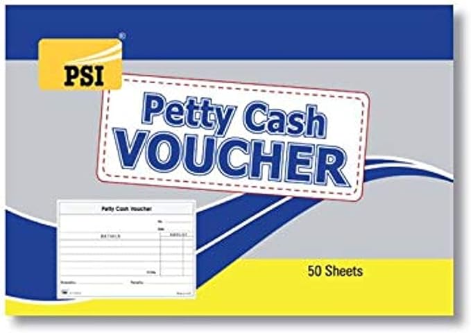 Psi Petty Cash Voucher A6 50Sheets - Al Kabayel Discount CentrePsi Petty Cash Voucher A6 50SheetsNotepads & Legal PadsPSIAl Kabayel Discount Centre