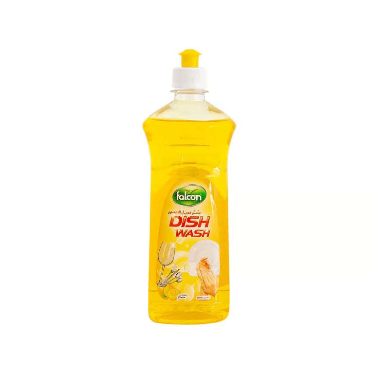 Falcon Dish Wash 500ml, Lemon