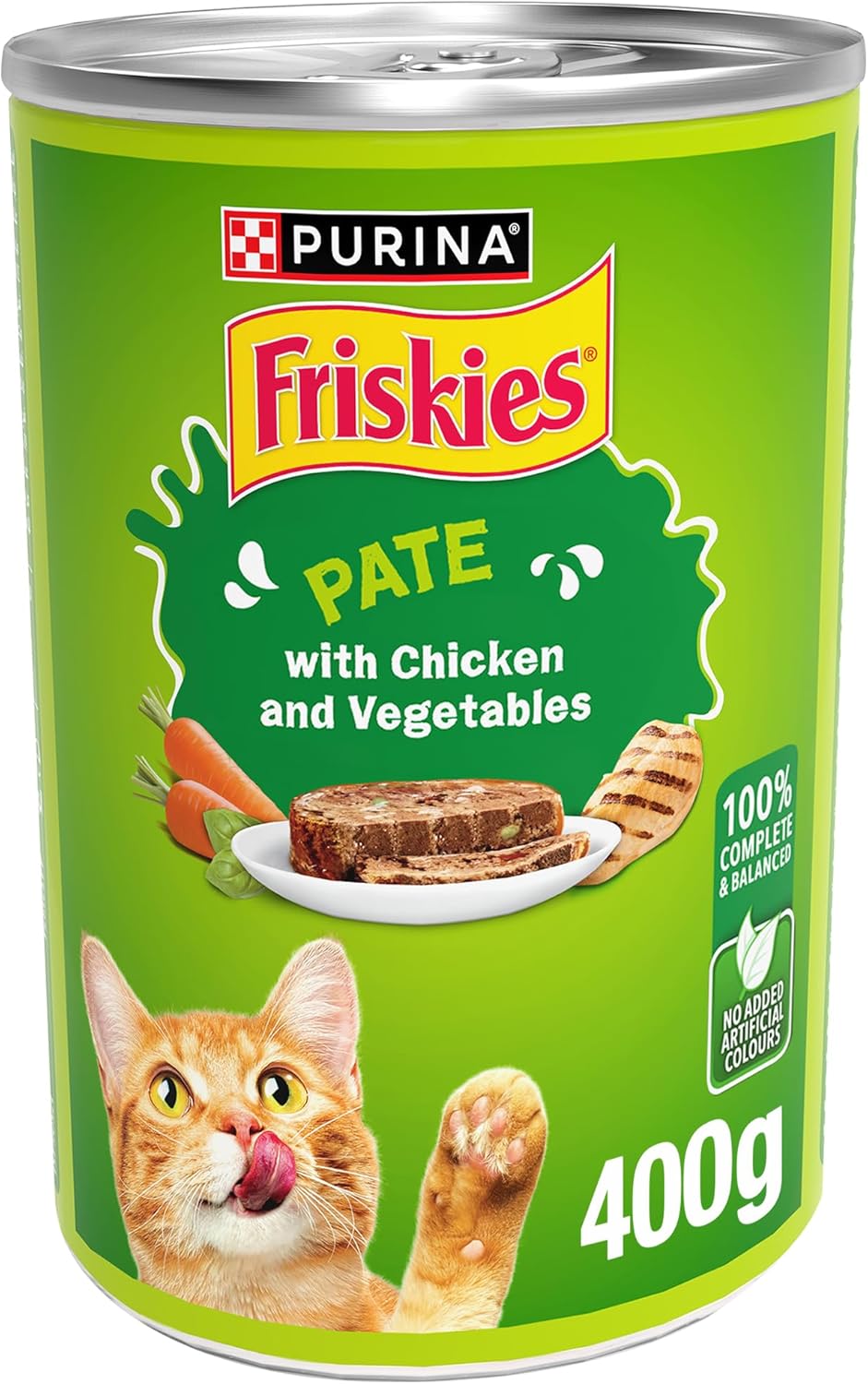 Purina Friskies Chicken And Vegetables In Chunkpound Wet Cat Food 400G - Al Kabayel Discount CentrePurina Friskies Chicken And Vegetables In Chunkpound Wet Cat Food 400GPet SuppliesPURINA FRISKIESAl Kabayel Discount Centre