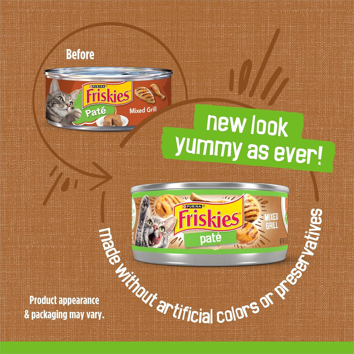 Purina Friskies Mixed Grill Pate Cat Wet Food 156g - Al Kabayel Discount CentrePurina Friskies Mixed Grill Pate Cat Wet Food 156gPet SuppliesPURINA FRISKIESAl Kabayel Discount Centre