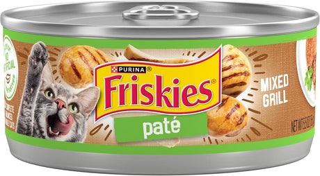 Purina Friskies Mixed Grill Pate Cat Wet Food 156g - Al Kabayel Discount CentrePurina Friskies Mixed Grill Pate Cat Wet Food 156gPet SuppliesPURINA FRISKIESAl Kabayel Discount Centre