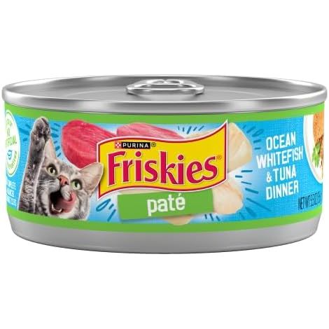 Purina - Friskies Pate Wet Cat Food, Ocean Whitefish & Tuna Dinner - 5.5 oz. Can, blue - Al Kabayel Discount CentrePurina - Friskies Pate Wet Cat Food, Ocean Whitefish & Tuna Dinner - 5.5 oz. Can, bluePet SuppliesPURINA FRISKIESAl Kabayel Discount Centre