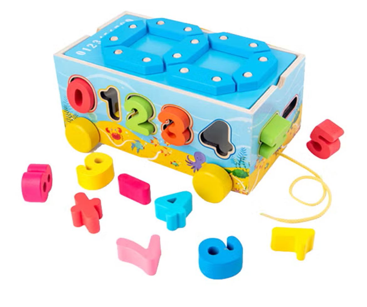 Qiyi Wooden Digital Building Block Car Playset, Pre - School Puzzle Game, an Intellectual Challenge - Al Kabayel Discount CentreQiyi Wooden Digital Building Block Car Playset, Pre - School Puzzle Game, an Intellectual ChallengeEducational ToysQIYIAl Kabayel Discount Centre