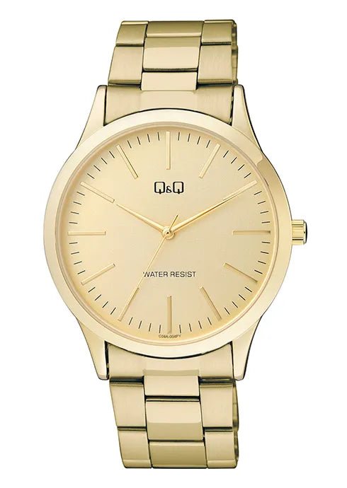 Q&Q Klassisch Japan Quartz Analog Watch - Gold Tone - Al Kabayel Discount CentreQ&Q Klassisch Japan Quartz Analog Watch - Gold ToneWatchesQ&QAl Kabayel Discount Centre