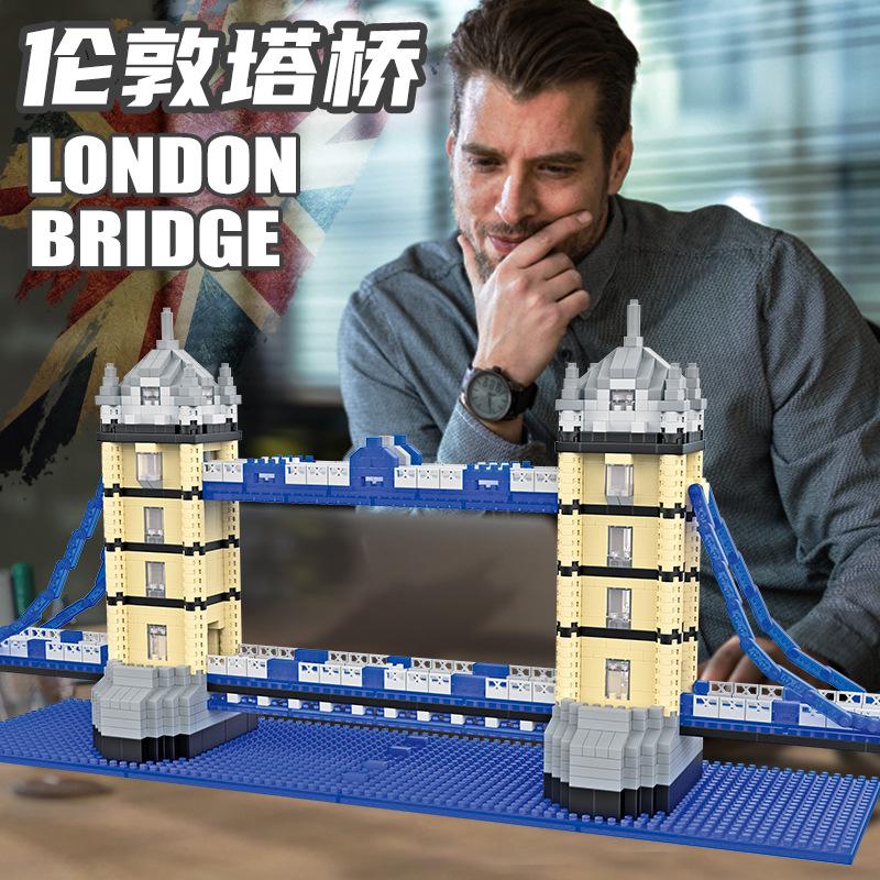 QS08 Buliding Blocks Playset, Tower Bridge Building Collection 2300+ pieces, 34cm*8cm*17.5cm - Al Kabayel Discount CentreQS08 Buliding Blocks Playset, Tower Bridge Building Collection 2300+ pieces, 34cm*8cm*17.5cmBuilding ToysQS08Al Kabayel Discount Centre