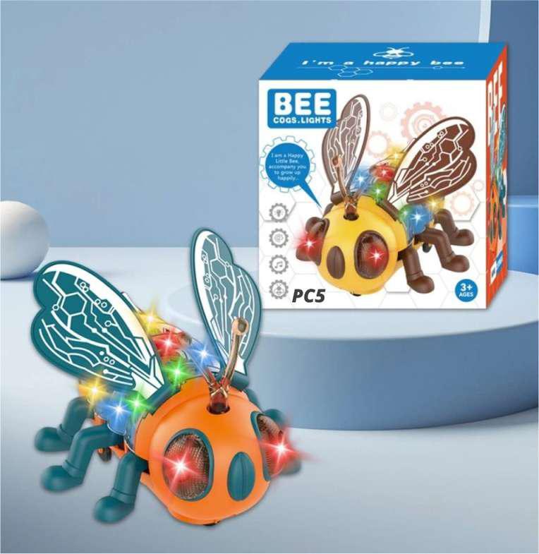 Quan Xin Battery Opperated Electric Bee, Light & Sound Toy for Children, Multicolour - Al Kabayel Discount CentreQuan Xin Battery Opperated Electric Bee, Light & Sound Toy for Children, MulticolourRC Figures & RobotsQUANG XINAl Kabayel Discount Centre