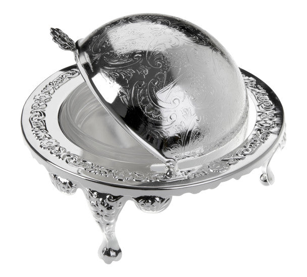 Queen Anne Revolving Butter Dish 14 X 11.43cm English Silver Plate - Al Kabayel Discount CentreQueen Anne Revolving Butter Dish 14 X 11.43cm English Silver PlateStylish ServewareQUEEN ANNEAl Kabayel Discount Centre