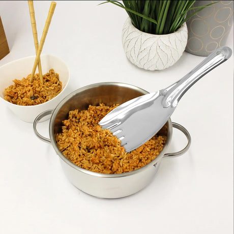 Raj 115 cm Jumbo Rice Panja Spoon - JRP001,Stainless Steel, Rice Serving Spoon , Rice Serving Panja - Al Kabayel Discount CentreRaj 115 cm Jumbo Rice Panja Spoon - JRP001,Stainless Steel, Rice Serving Spoon , Rice Serving Panjacookware accessoriesRAJAl Kabayel Discount Centre