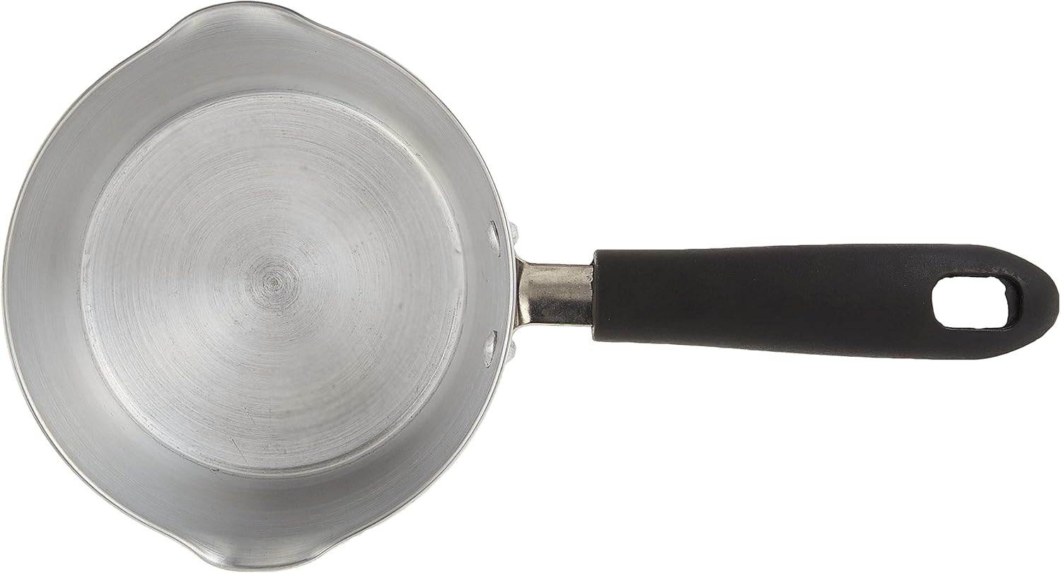 Raj Aluminum Saucepan With Handle, KMP00S Tea Pan Rice Pan , Sauce Pan Milk Pan Coffee Pan - 14CM - (Small) - Al Kabayel Discount CentreRaj Aluminum Saucepan With Handle, KMP00S Tea Pan Rice Pan , Sauce Pan Milk Pan Coffee Pan - 14CM - (Small)Frying Pans & SkilletsRAJAl Kabayel Discount Centre