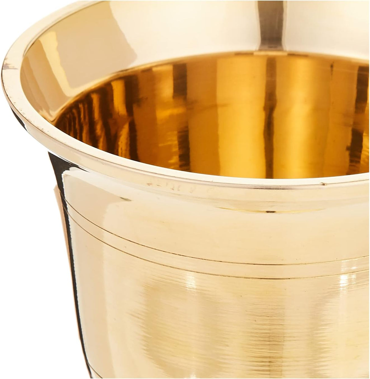 Raj Brass Mortar with Pestle - BMS002 Manual Garlic Crusher Spices Manual Grinder Chutney Maker Spices Mixer - 12CM - Al Kabayel Discount CentreRaj Brass Mortar with Pestle - BMS002 Manual Garlic Crusher Spices Manual Grinder Chutney Maker Spices Mixer - 12CMKitchen Utensils & GadgetsRAJAl Kabayel Discount Centre