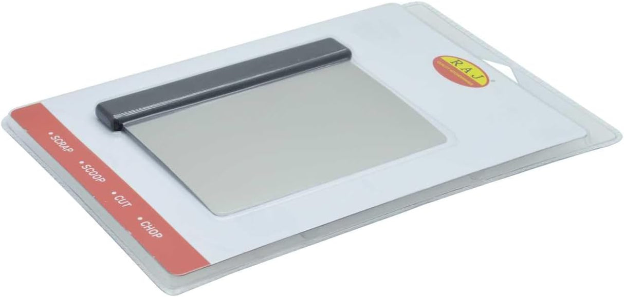 Raj Flexible Dough Scraper & Bench Cutter | Stainless Steel | 14.5 cm | R11047 - Al Kabayel Discount CentreRaj Flexible Dough Scraper & Bench Cutter | Stainless Steel | 14.5 cm | R11047Kitchen ScraperRAJAl Kabayel Discount Centre