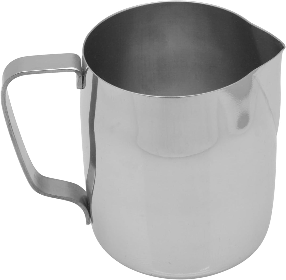 Raj Stainless Steel Catering Milk Frothing Cup CMCF14 Espresso Steaming Pitcher, Coffee Frothing Pitcher Milk Jug Cappuccino Latte Art Cup - 414ML - Al Kabayel Discount CentreRaj Stainless Steel Catering Milk Frothing Cup CMCF14 Espresso Steaming Pitcher, Coffee Frothing Pitcher Milk Jug Cappuccino Latte Art Cup - 414MLTea CupsRAJAl Kabayel Discount Centre