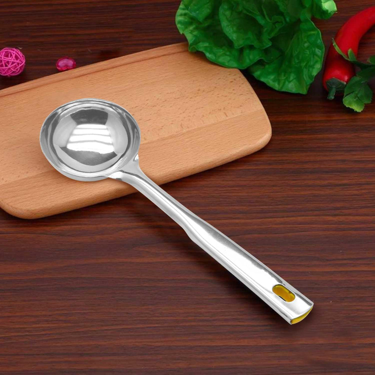 Raj Stainless Steel Prince Ladle 26.5 cm VPL001 – Versatile Cooking & Serving Spoon - Al Kabayel Discount CentreRaj Stainless Steel Prince Ladle 26.5 cm VPL001 – Versatile Cooking & Serving SpoonLadle SpoonRAJAl Kabayel Discount Centre