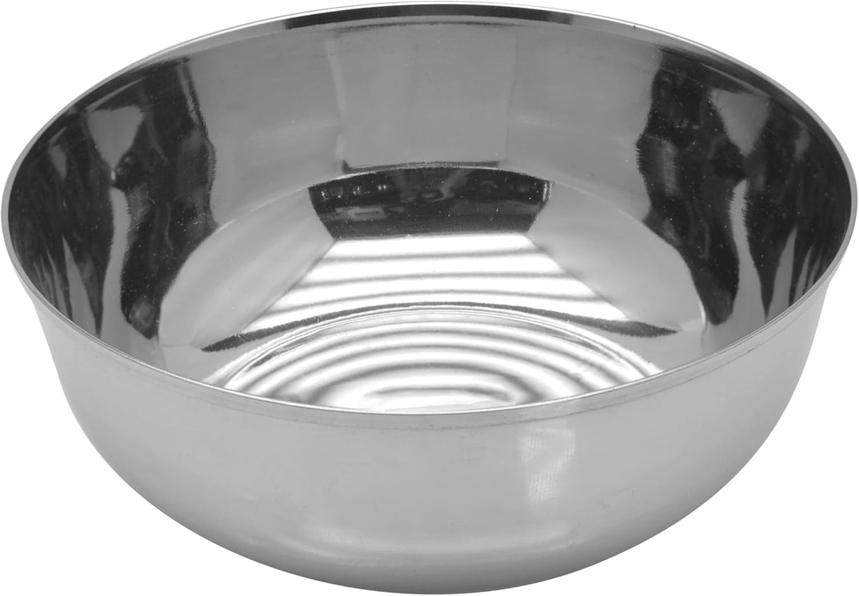 Raj Stainless Steel Serving Round Bowl MV0008 Curry Bowl Salad Bowl Side Bowl Dessert Bowl - 15CM - Al Kabayel Discount CentreRaj Stainless Steel Serving Round Bowl MV0008 Curry Bowl Salad Bowl Side Bowl Dessert Bowl - 15CMBowlsRAJAl Kabayel Discount Centre