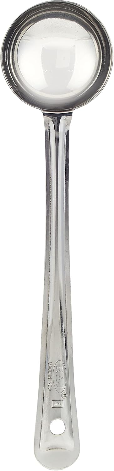 Raj Steel Flare Laddle , 30 CM , Silver, FL0004, Curry Server , Soup Server , Milk Laddle , Serving Spoon - Al Kabayel Discount CentreRaj Steel Flare Laddle , 30 CM , Silver, FL0004, Curry Server , Soup Server , Milk Laddle , Serving Spooncookware accessoriesRAJAl Kabayel Discount Centre