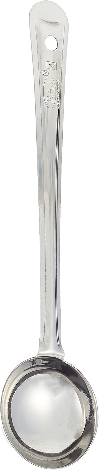 Raj Steel Flare Laddle , 30 CM , Silver, FL0004, Curry Server , Soup Server , Milk Laddle , Serving Spoon - Al Kabayel Discount CentreRaj Steel Flare Laddle , 30 CM , Silver, FL0004, Curry Server , Soup Server , Milk Laddle , Serving Spooncookware accessoriesRAJAl Kabayel Discount Centre