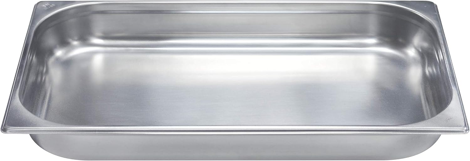 Raj Steel GN Gastronorm Pan, Silver CS5702 - Catering Pan, Food Warmer, Storage Container - 53cmX32.5cmX6.5cm - Al Kabayel Discount CentreRaj Steel GN Gastronorm Pan, Silver CS5702 - Catering Pan, Food Warmer, Storage Container - 53cmX32.5cmX6.5cmCookwareRAJAl Kabayel Discount Centre