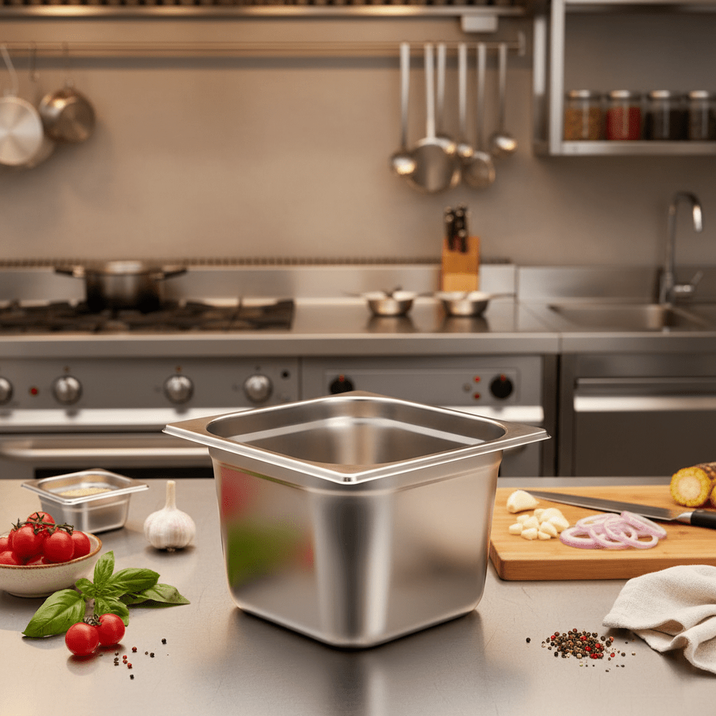 Raj Steel GN Pan | Silver | 1/2 200mm | CS0272 - Al Kabayel Discount CentreRaj Steel GN Pan | Silver | 1/2 200mm | CS0272Food ContainersRAJAl Kabayel Discount Centre