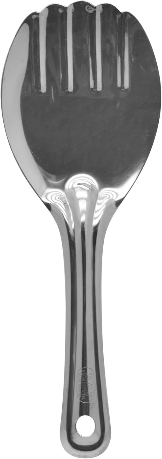 Raj Steel Rice Serving Spoon, 22 CM , Silver, RSPD02, Rice Server , Dessert Server , Cake Server , Panja Spoon - Al Kabayel Discount CentreRaj Steel Rice Serving Spoon, 22 CM , Silver, RSPD02, Rice Server , Dessert Server , Cake Server , Panja Spooncookware accessoriesRAJAl Kabayel Discount Centre