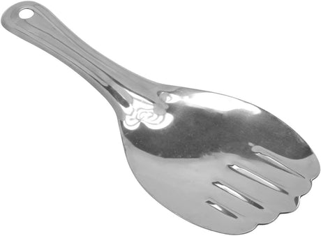 Raj Steel Rice Serving Spoon, 25.5 CM , Silver, RSPD04, Rice Server , Dessert Server , Cake Server , Panja Spoon - Al Kabayel Discount CentreRaj Steel Rice Serving Spoon, 25.5 CM , Silver, RSPD04, Rice Server , Dessert Server , Cake Server , Panja Spooncookware accessoriesRAJAl Kabayel Discount Centre