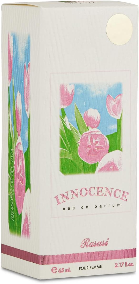 Rasasi Innocence Eau De Parfum For Women - 65ML - Al Kabayel Discount CentreRasasi Innocence Eau De Parfum For Women - 65MLPerfumesRASASIAl Kabayel Discount Centre