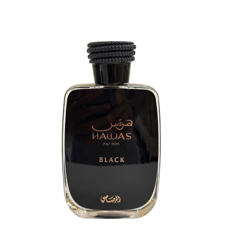 Rasasi Men's Hawas Black EDP Spray 100ml - Al Kabayel Discount CentreRasasi Men's Hawas Black EDP Spray 100mlPerfumesRASASIAl Kabayel Discount Centre