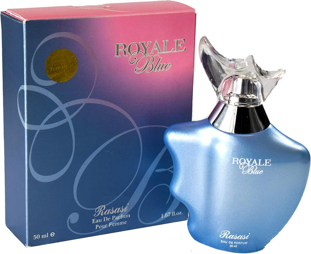 Rasasi Royale Blue Women Eau De Parfum - 50ML - Al Kabayel Discount CentreRasasi Royale Blue Women Eau De Parfum - 50MLPerfumesRASASIAl Kabayel Discount Centre