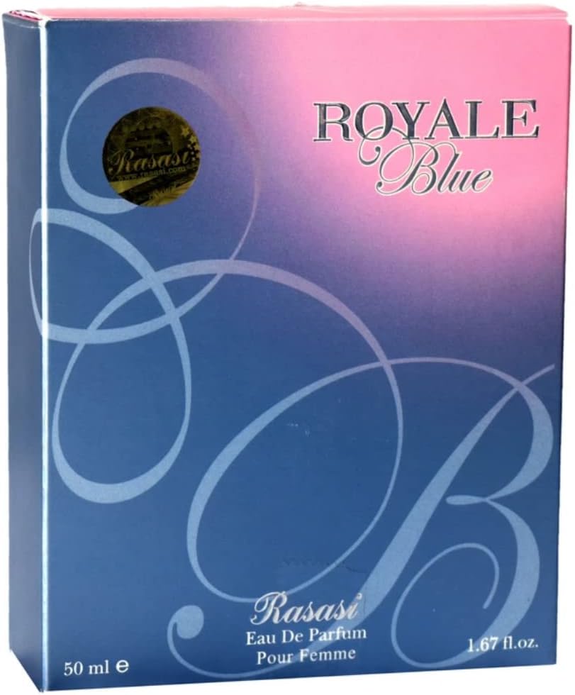 Rasasi Royale Blue Women Eau De Parfum - 50ML - Al Kabayel Discount CentreRasasi Royale Blue Women Eau De Parfum - 50MLPerfumesRASASIAl Kabayel Discount Centre