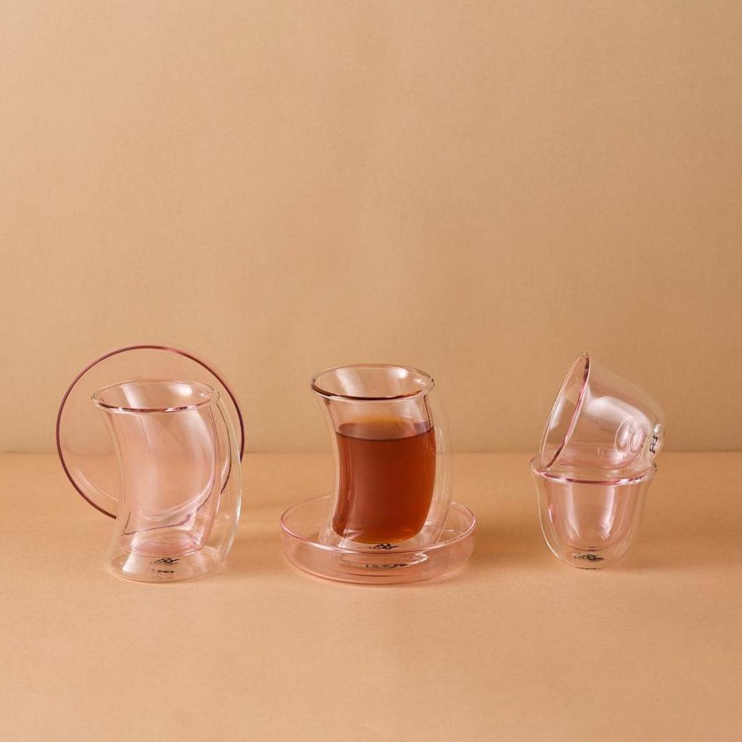 RAZ Shouq 18pcs Tea Set Pink(6pc Cava Cup 90ml, 6pcs Cup 130ml, 6pcs Saucer) - Al Kabayel Discount CentreRAZ Shouq 18pcs Tea Set Pink(6pc Cava Cup 90ml, 6pcs Cup 130ml, 6pcs Saucer)Tea SetsRAZAl Kabayel Discount Centre