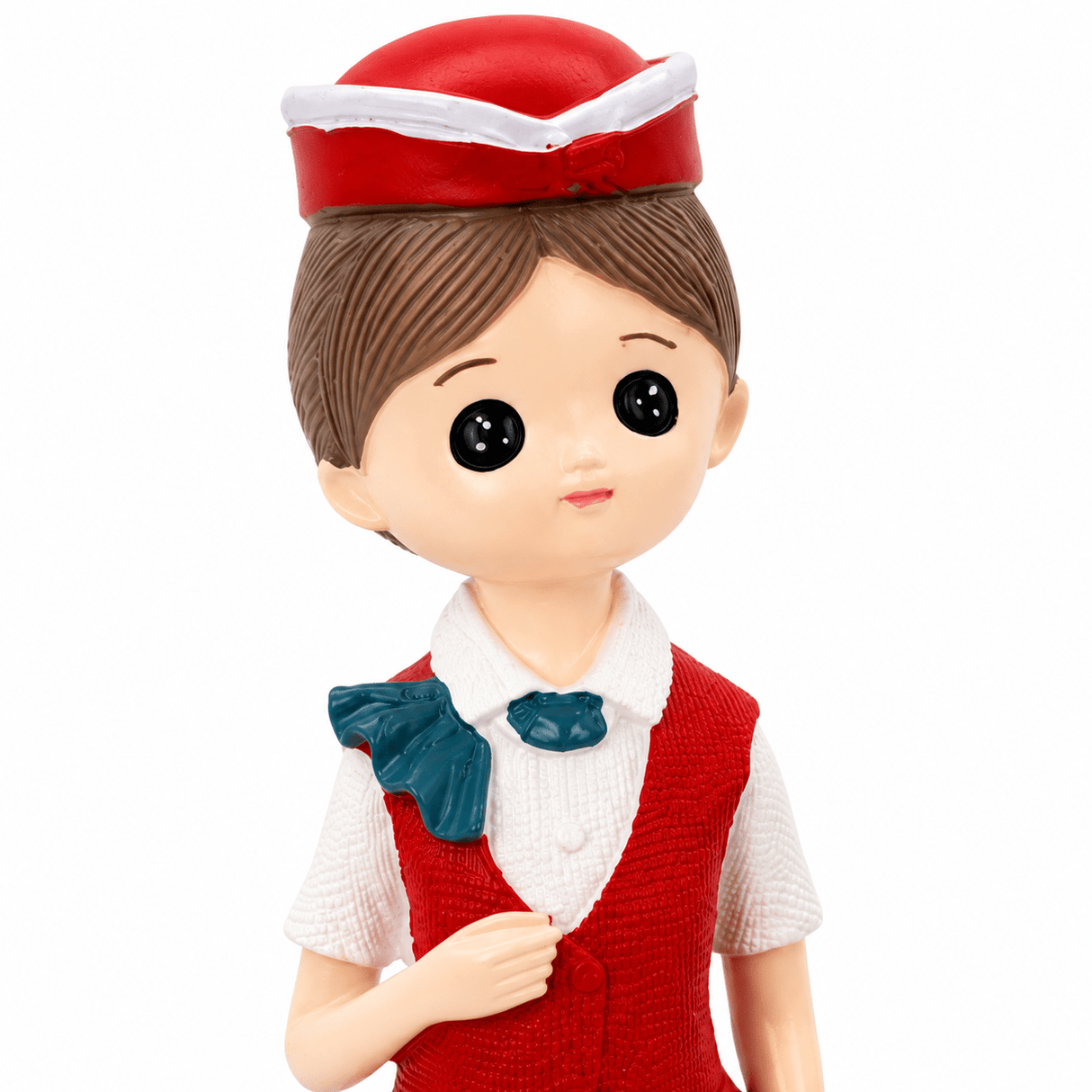 Red Girl Cabin Crew Polyresin Decorative Figurine - 20cm - Al Kabayel Discount CentreRed Girl Cabin Crew Polyresin Decorative Figurine - 20cmHome Décor AccentsAKDCAl Kabayel Discount Centre