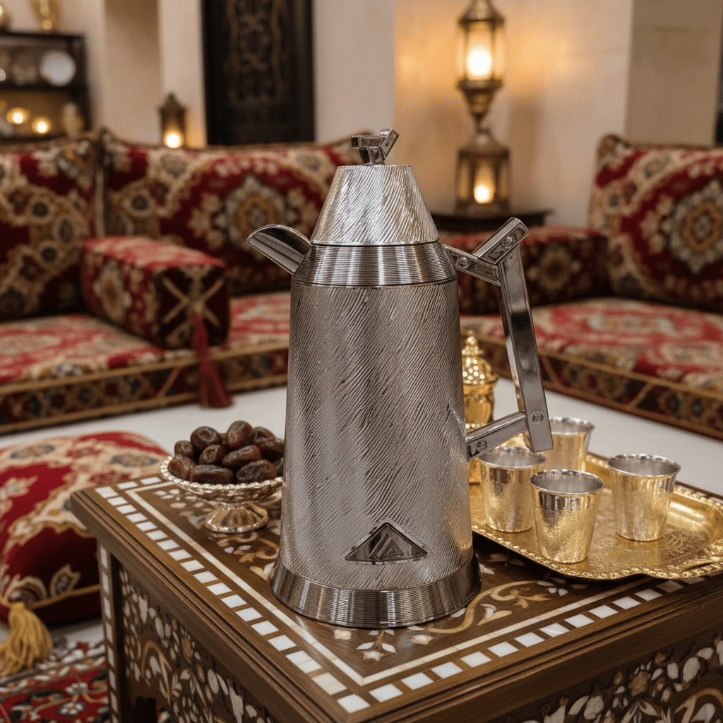 Red Home Dallah Vacuum Flask – Silver – 1L + 1L Set - Al Kabayel Discount CentreRed Home Dallah Vacuum Flask – Silver – 1L + 1L SetThermosRED HOMEAl Kabayel Discount Centre