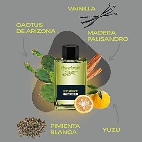 Reebok Inspire Your Mind men's perfume eau de toilette fresh and sensual fragrance - 100ML - Al Kabayel Discount CentreReebok Inspire Your Mind men's perfume eau de toilette fresh and sensual fragrance - 100MLFragrancesREEBOKAl Kabayel Discount Centre