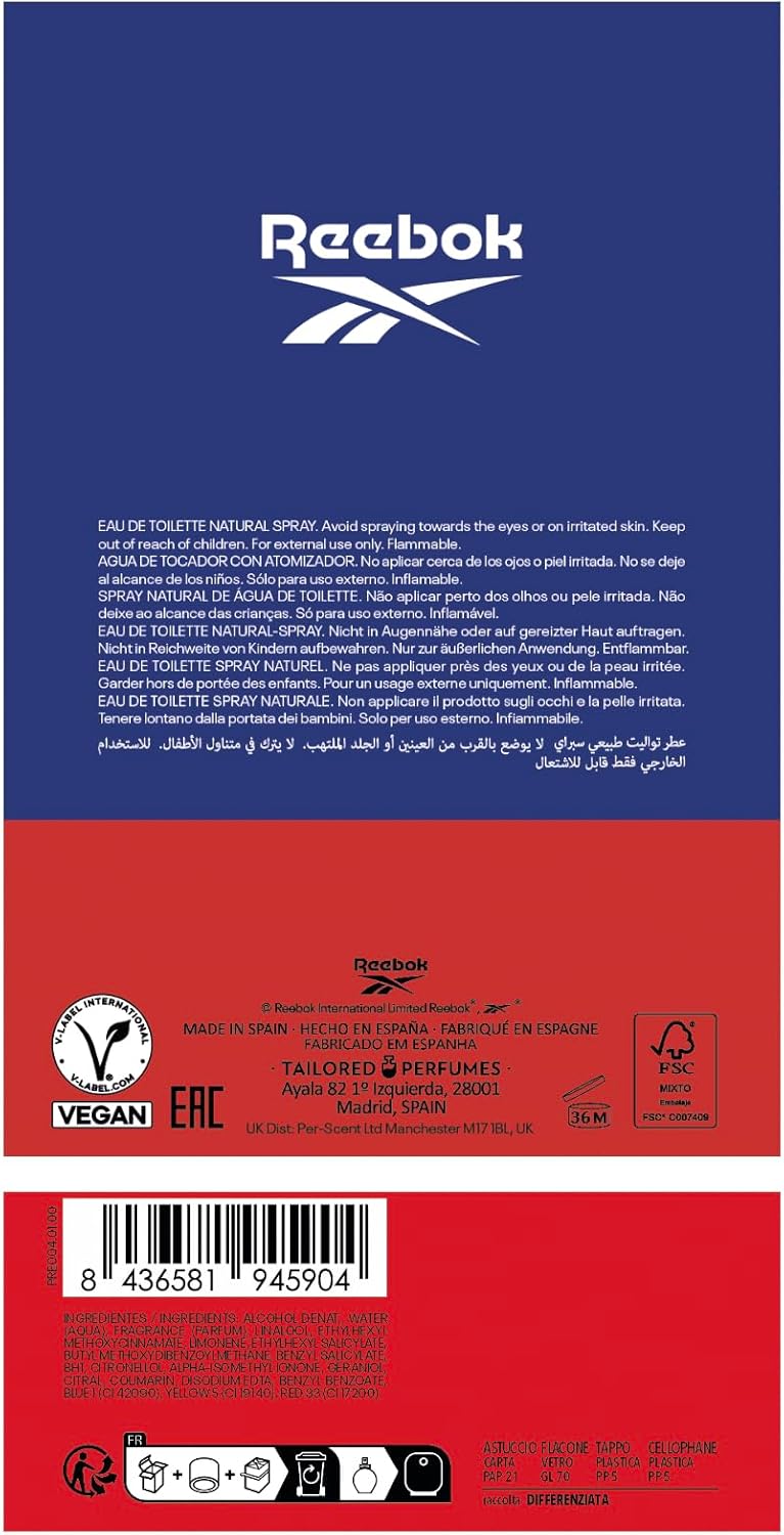 Reebok Move Your Spirit Men Eau De Toilette - 100ML - Al Kabayel Discount CentreReebok Move Your Spirit Men Eau De Toilette - 100MLFragrancesREEBOKAl Kabayel Discount Centre