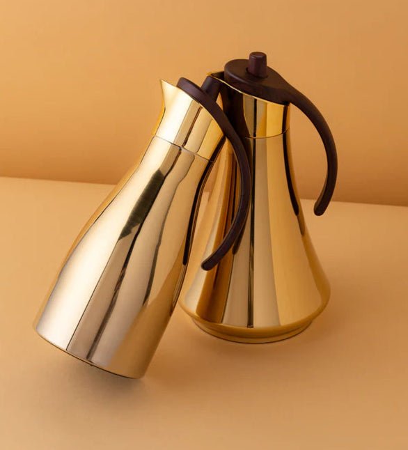 Refal Vacuum Flask Set 2X0.7L Gold And Black - Al Kabayel Discount CentreRefal Vacuum Flask Set 2X0.7L Gold And BlackThermosREFALAl Kabayel Discount Centre