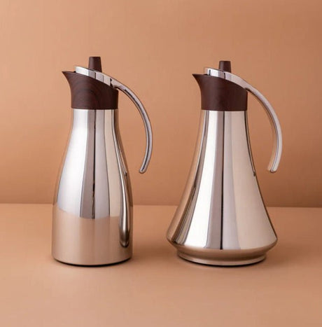 Refal Vacuum Flask Set 2X0.7L Silver Wood - Al Kabayel Discount CentreRefal Vacuum Flask Set 2X0.7L Silver WoodThermosREFALAl Kabayel Discount Centre