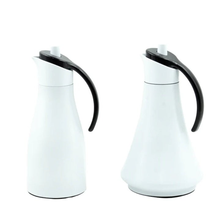 Refal Vacuum Flask Set 2X0.7L White Black - Al Kabayel Discount CentreRefal Vacuum Flask Set 2X0.7L White BlackThermosREFALAl Kabayel Discount Centre
