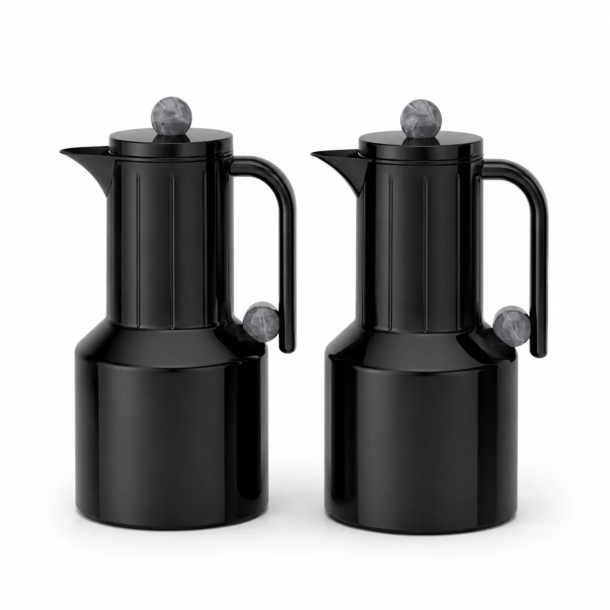 Regal Vacuum Flask 2 Pieces Set – 1L + 1L – Light Coffee with Wooden Finish / Champagne Gold with Wooden Finish / Jet Black with Grey Finish