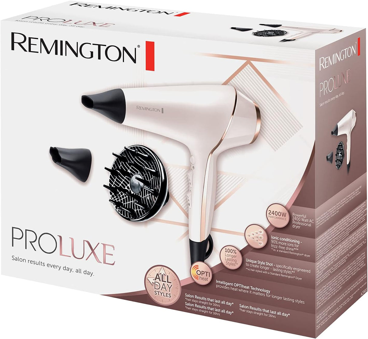 REMINGTON Proluxe Hair Dryer Re - Ac9140 - Al Kabayel Discount CentreREMINGTON Proluxe Hair Dryer Re - Ac9140Personal Care & Styling ToolsREMINGTONAl Kabayel Discount Centre