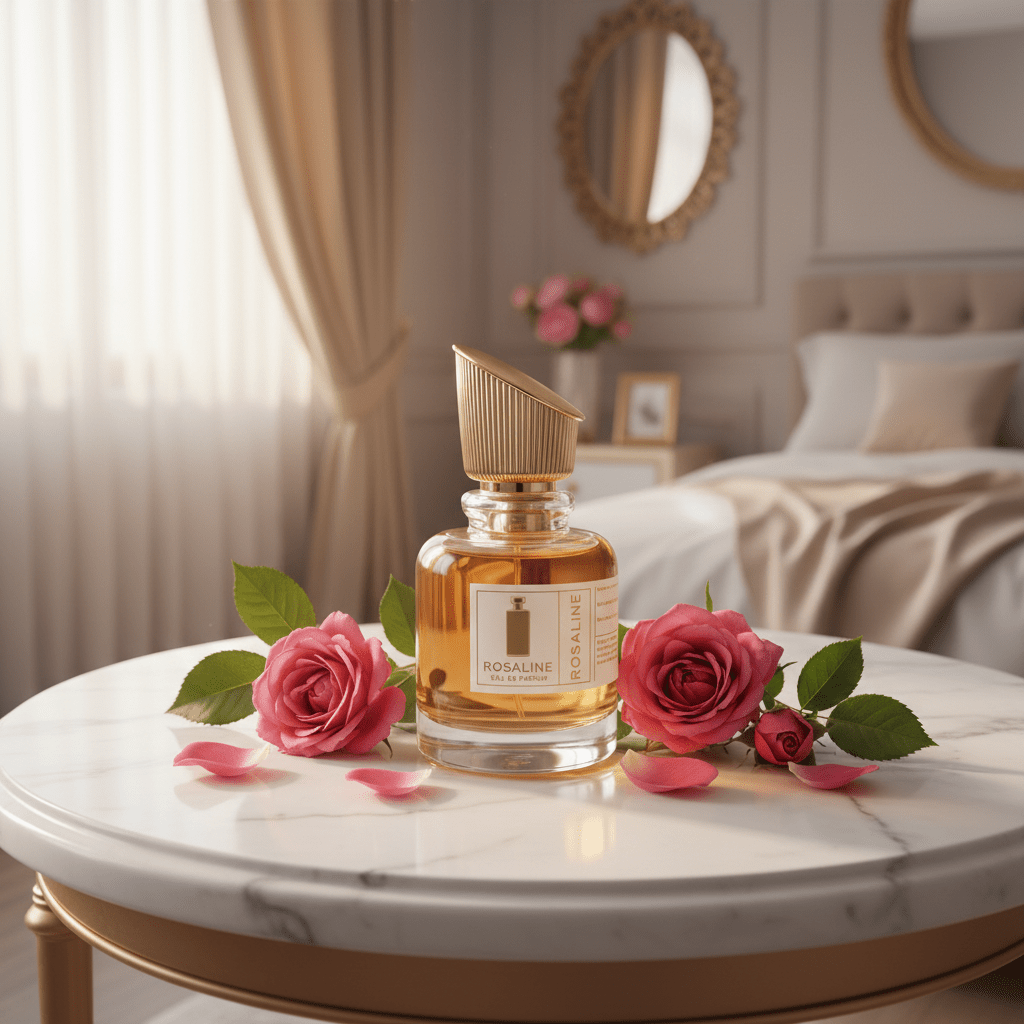 Rosaline Eau de Parfum 100ml by Magac | Long-Lasting Luxury Fragrance for Women | Turkish Rose, Vanilla & Amber | Natural Spray | Inspired Version | - Al Kabayel Discount CentreRosaline Eau de Parfum 100ml by Magac | Long-Lasting Luxury Fragrance for Women | Turkish Rose, Vanilla & Amber | Natural Spray | Inspired Version |PerfumesROSALINEAl Kabayel Discount Centre
