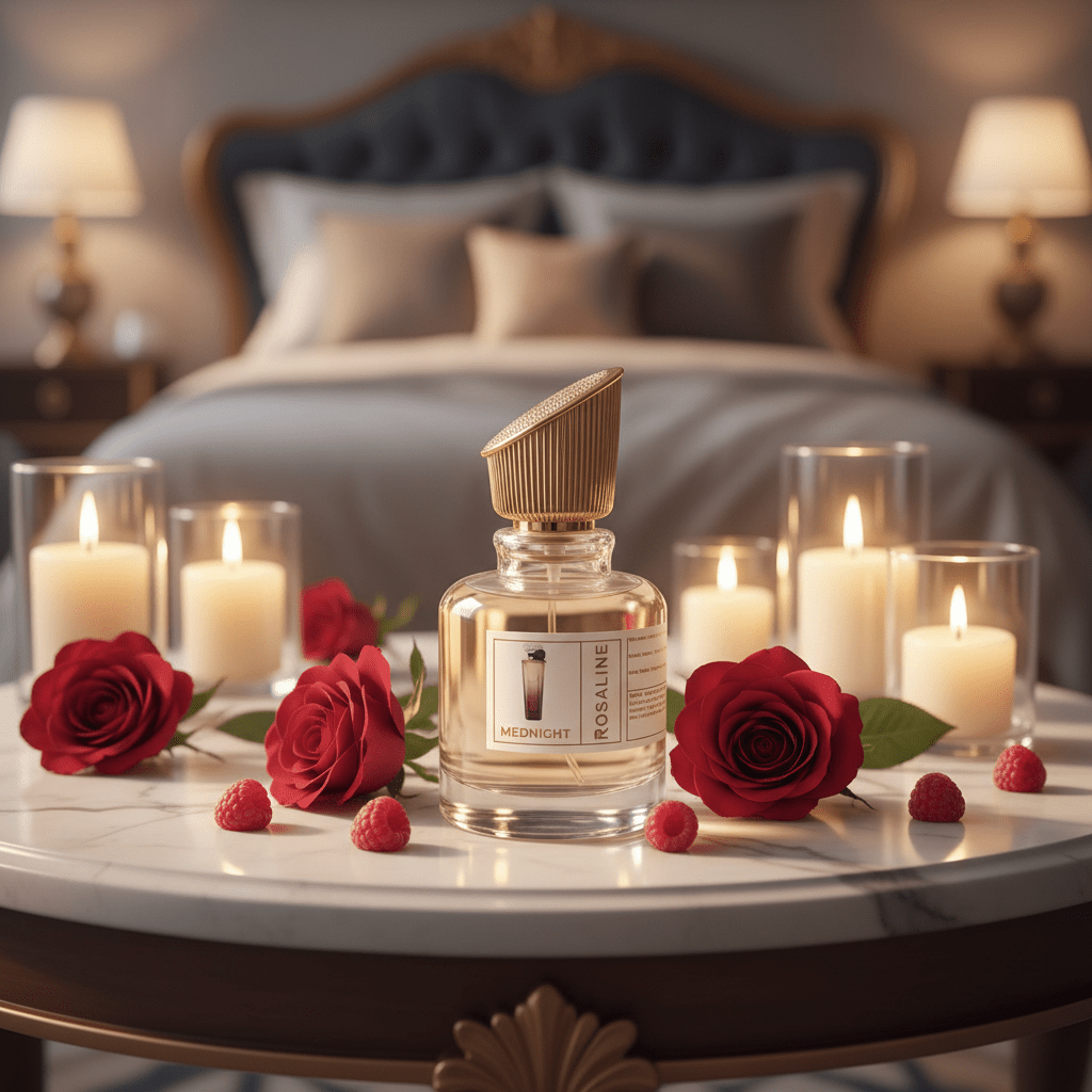 Rosaline Mednight Eau de Parfum for Women 100ml – Long-Lasting Floral Fruity Fragrance with Raspberry, Rose, Jasmine & Vanilla | Natural Spray | Inspired Version | - Al Kabayel Discount CentreRosaline Mednight Eau de Parfum for Women 100ml – Long-Lasting Floral Fruity Fragrance with Raspberry, Rose, Jasmine & Vanilla | Natural Spray | Inspired Version |PerfumesROSALINEAl Kabayel Discount Centre