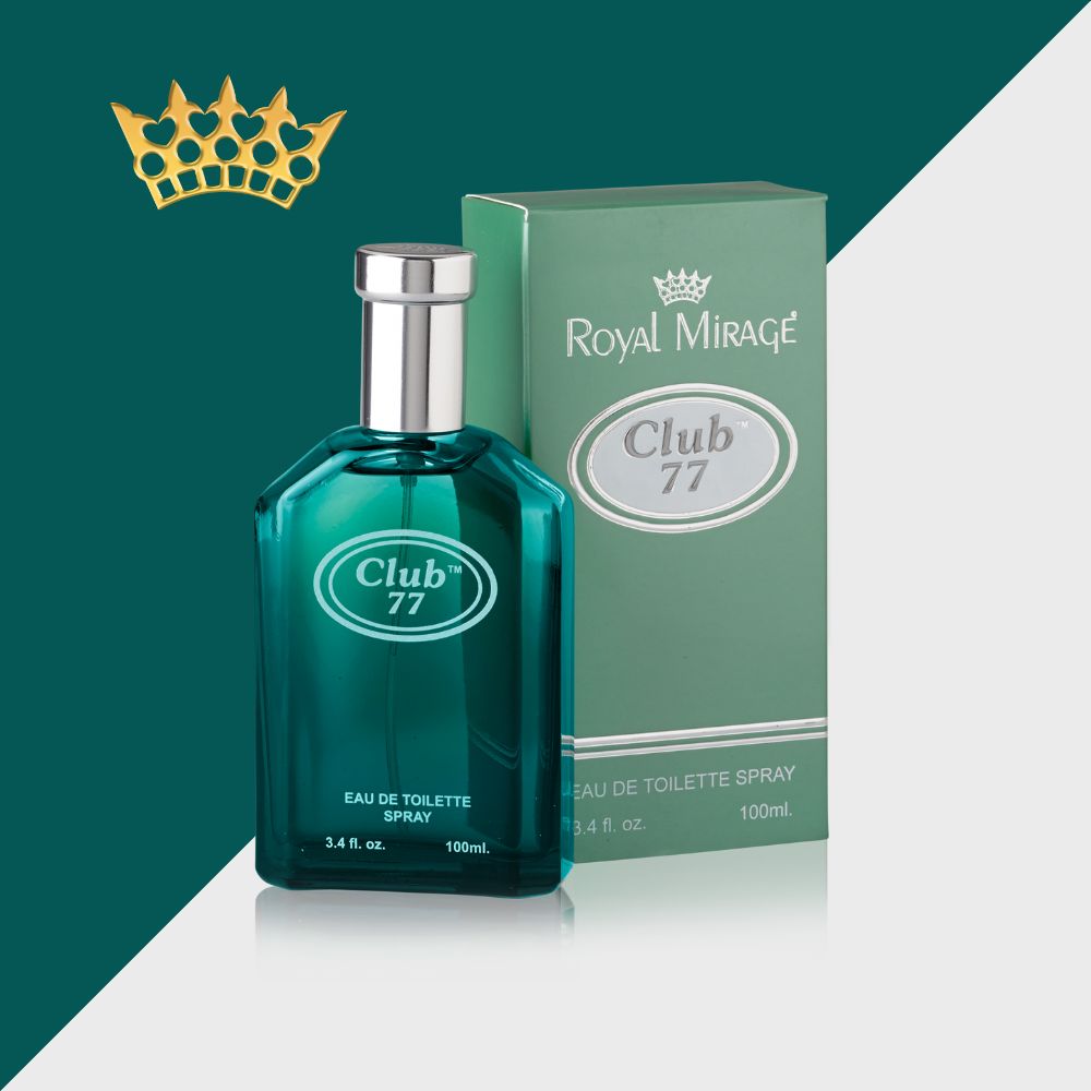 Royal Mirage Club 77 EDT - 100ml - Al Kabayel Discount CentreRoyal Mirage Club 77 EDT - 100mlPerfumesROYAL MIRAGEAl Kabayel Discount Centre