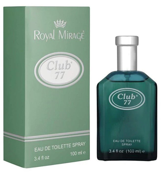 Royal Mirage Club 77 EDT - 100ml - Al Kabayel Discount CentreRoyal Mirage Club 77 EDT - 100mlPerfumesROYAL MIRAGEAl Kabayel Discount Centre