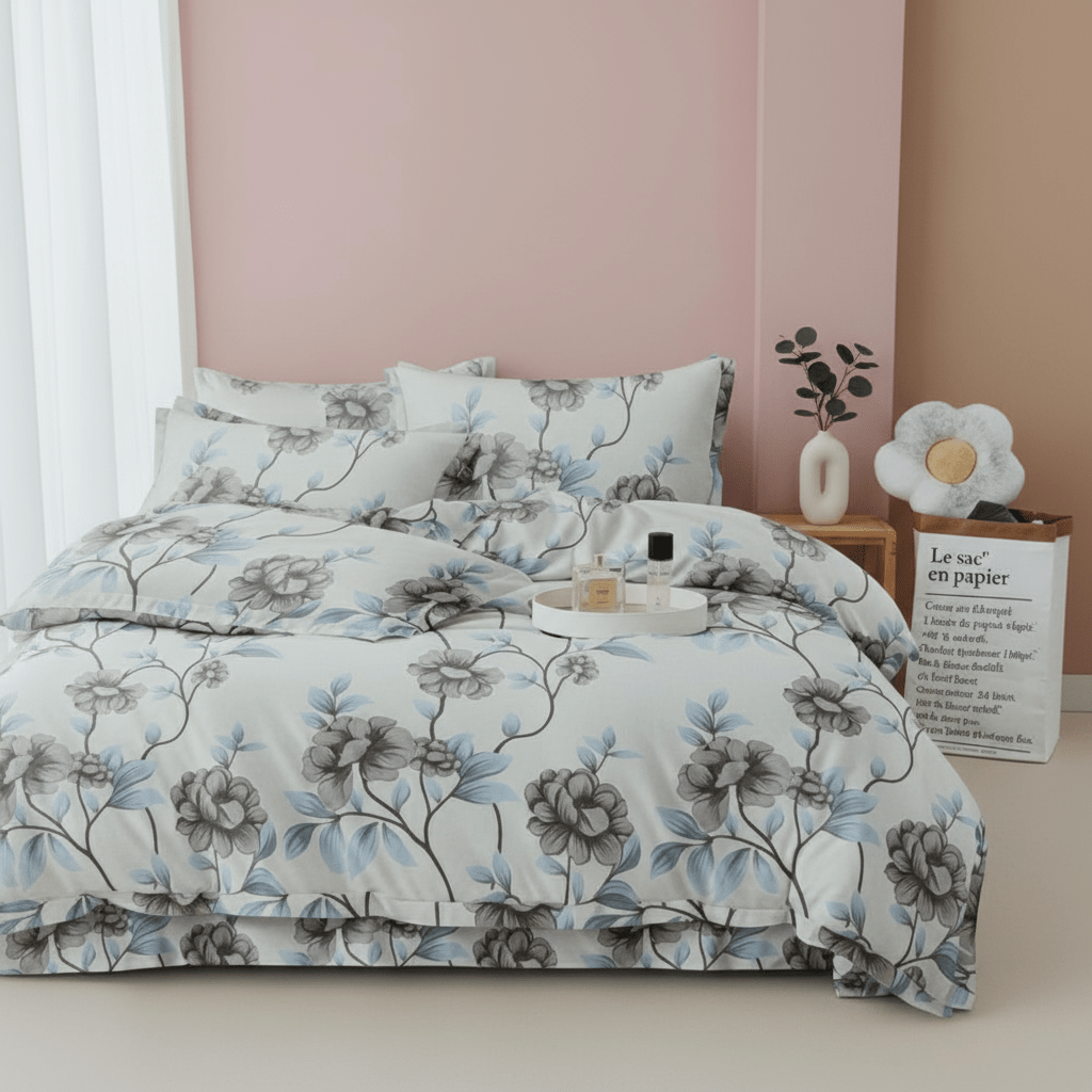 Royale Classic 6 - Piece White Cotton Comforter Bedding Set – Hotel Style King Size Comfort - Al Kabayel Discount CentreRoyale Classic 6 - Piece White Cotton Comforter Bedding Set – Hotel Style King Size ComfortBeddingROYALEAl Kabayel Discount Centre