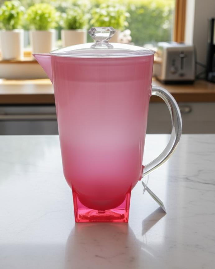 Royalford 2.2 Litre Acrylic Jug Pink Color – Premium Quality, Easy to Pour & Perfect for Family Use - Al Kabayel Discount CentreRoyalford 2.2 Litre Acrylic Jug Pink Color – Premium Quality, Easy to Pour & Perfect for Family UseJugsROYALFORDAl Kabayel Discount Centre