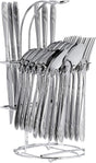 ROYALFORD 25pcs Stainless Steel Cutlery Set(6pcs Tea Spoon, 6pcs Table Spoon, 6pcs Table Fork, 6pcs Table Knife, 1pc Display Stand), RF2087CS - Al Kabayel Discount CentreROYALFORD 25pcs Stainless Steel Cutlery Set(6pcs Tea Spoon, 6pcs Table Spoon, 6pcs Table Fork, 6pcs Table Knife, 1pc Display Stand), RF2087CSCookware AccessoriesROYALFORDAl Kabayel Discount Centre