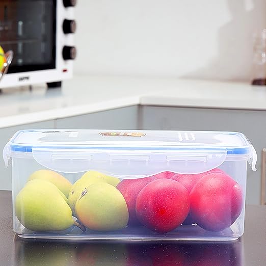 Royalford 2600ml Food Container |Transparent Meal Prep Container | BPA Free, Reusable, Airtight Food Storage Tray with Snap Locking Lid | Microwavable, Freezer & Dishwasher Safe| Bento Lunch Box - Al Kabayel Discount CentreRoyalford 2600ml Food Container |Transparent Meal Prep Container | BPA Free, Reusable, Airtight Food Storage Tray with Snap Locking Lid | Microwavable, Freezer & Dishwasher Safe| Bento Lunch BoxFood ContainersROYALFORDAl Kabayel Discount Centre