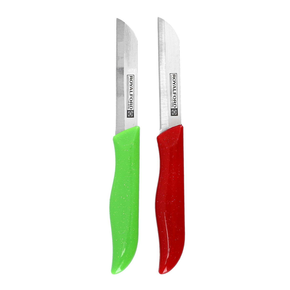 ROYALFORD 2pcs Fruit Knife 18cm*2cm, , Extra Sharp, SS Blade with Strong PP Handle - RF9686 - Al Kabayel Discount CentreROYALFORD 2pcs Fruit Knife 18cm*2cm, , Extra Sharp, SS Blade with Strong PP Handle - RF9686Cookware AccessoriesROYALFORDAl Kabayel Discount Centre