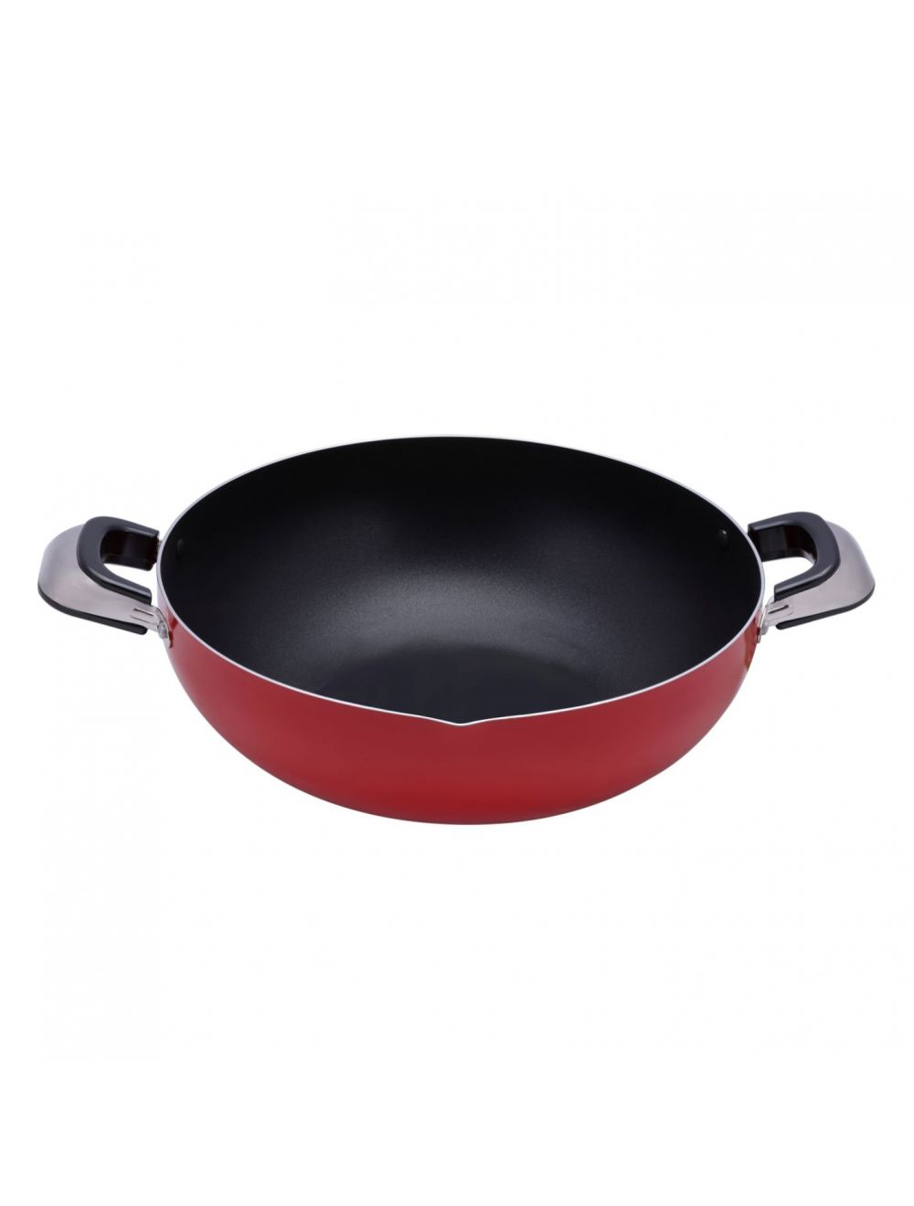 ROYALFORD 3 Layer Non - Stick Coating Kadai 30cm x 9.5cm, Heat Resistant Handle - Al Kabayel Discount CentreROYALFORD 3 Layer Non - Stick Coating Kadai 30cm x 9.5cm, Heat Resistant HandleFrying Pans & SkilletsROYALFORDAl Kabayel Discount Centre